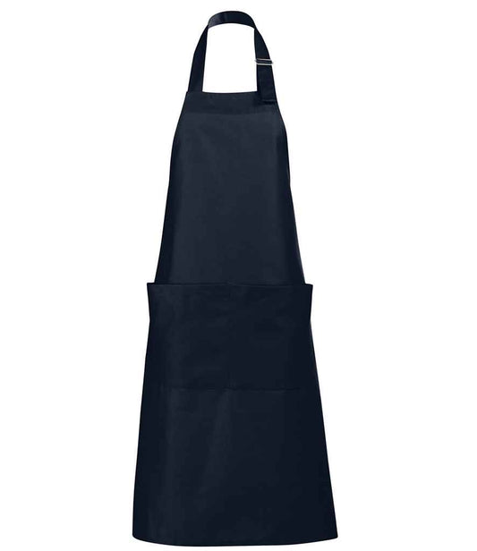 SOL'S SOL'S Gala Long Bib Apron - Navy (88010)