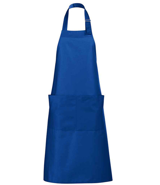 SOL'S SOL'S Gala Long Bib Apron - Royal Blue (88010)