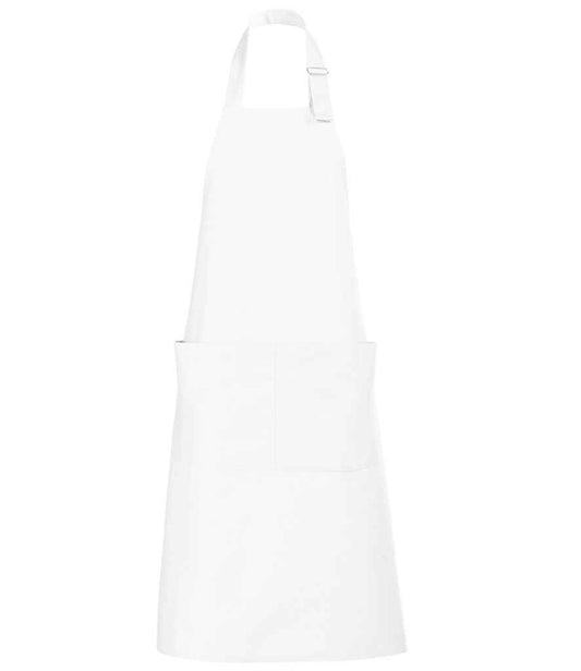 SOL'S SOL'S Gala Long Bib Apron - White (88010)