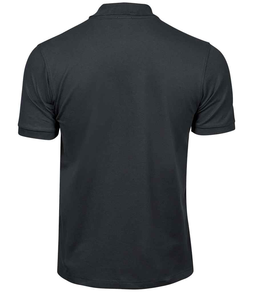 Tee Jays Luxury Stretch Piqué Polo Shirt - BACK