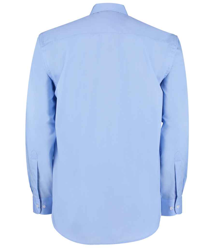 Kustom Kit Long Sleeve Classic Fit Business Shirt - BACK