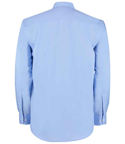 Kustom Kit Long Sleeve Classic Fit Business Shirt - BACK