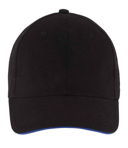 SOL'S SOL'S Buffalo Cap - Black/Royal Blue (88100)