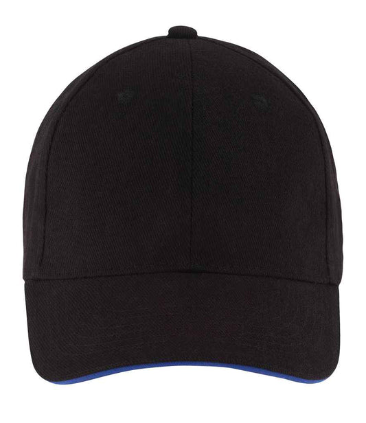 SOL'S SOL'S Buffalo Cap - Black/Royal Blue (88100)