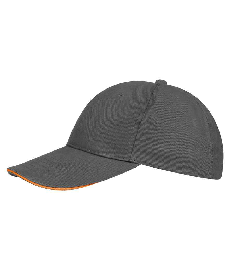 SOL'S SOL'S Buffalo Cap - Grey/Orange (88100)