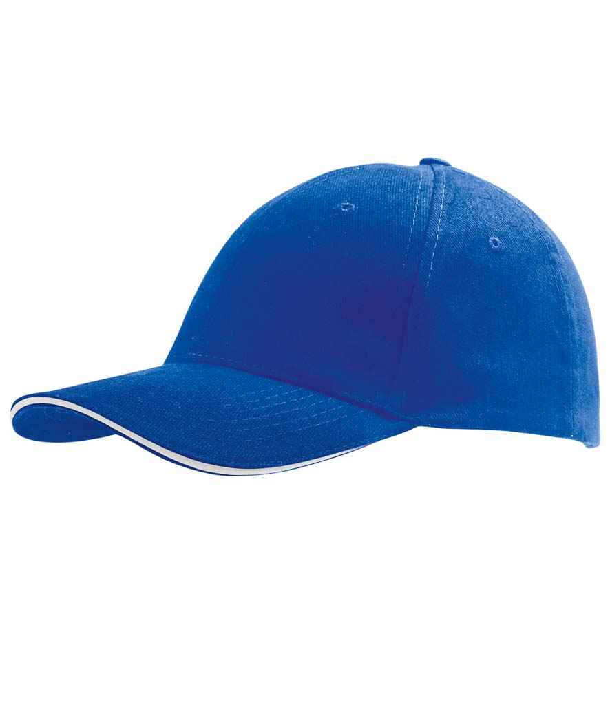 SOL'S SOL'S Buffalo Cap - Royal Blue/White (88100)