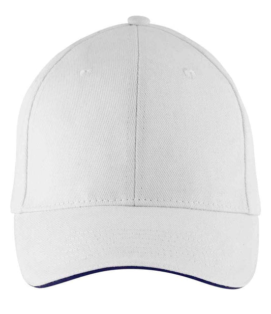 SOL'S SOL'S Buffalo Cap - White/Navy (88100)