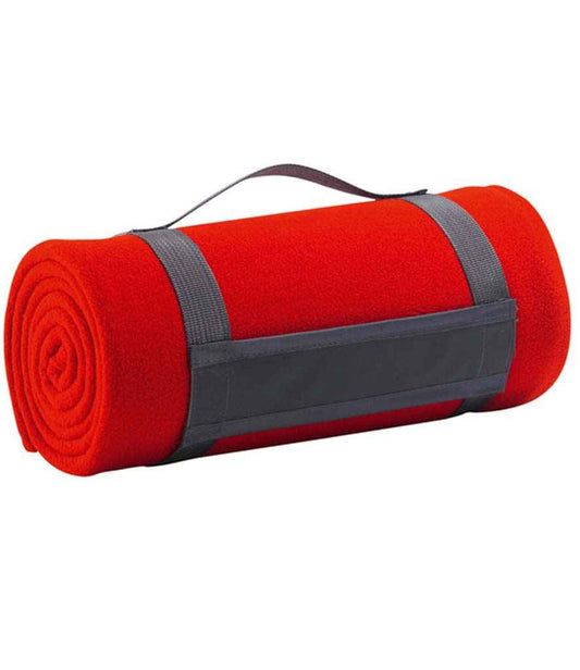 SOL'S SOL'S Plaid Fleece Blanket - Red (88105)
