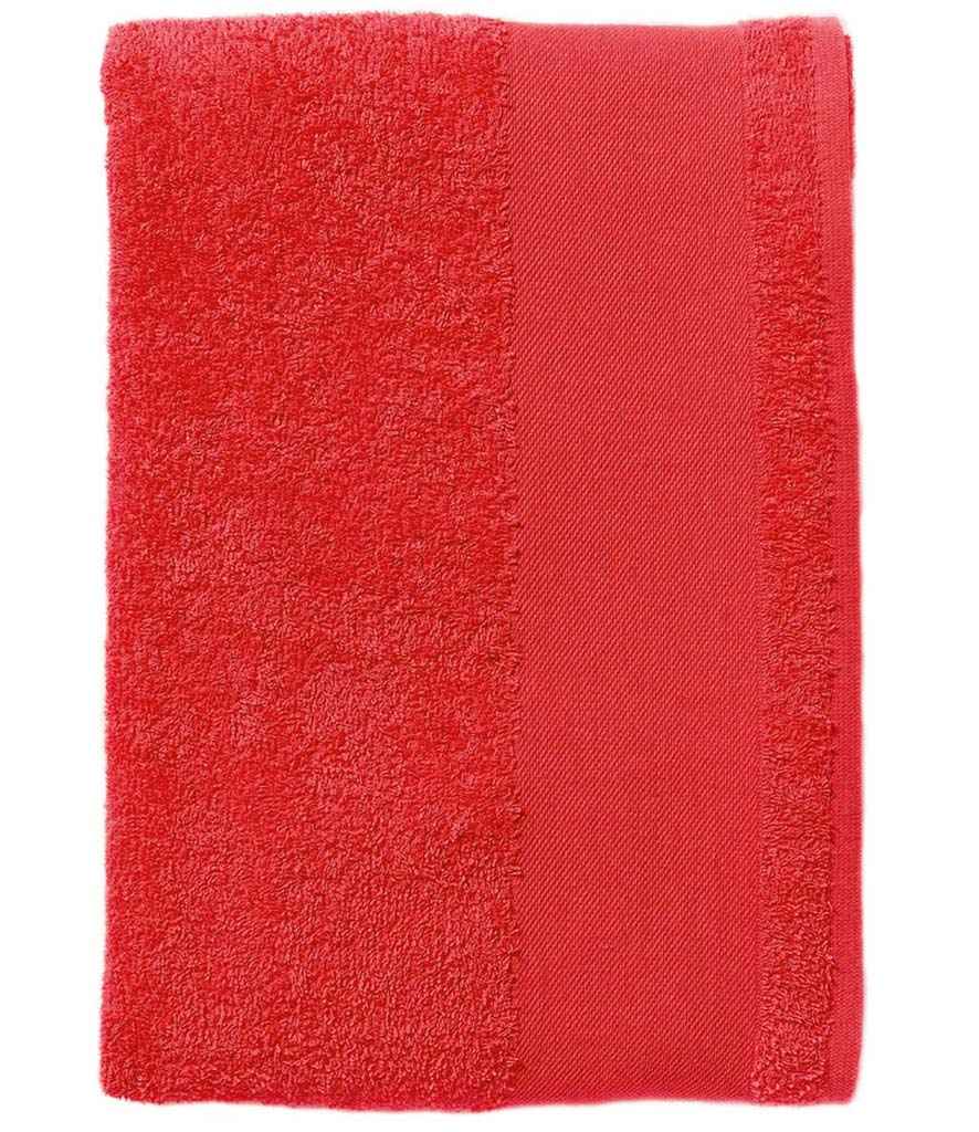 SOL'S SOL'S Island 70 Bath Towel - Red (89001)