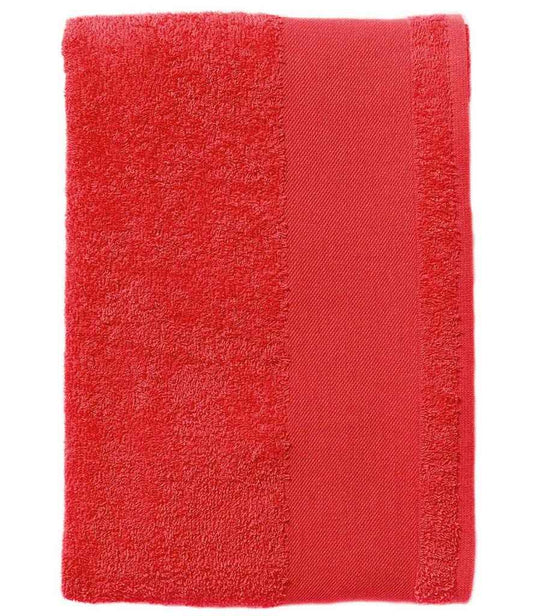 SOL'S SOL'S Island 100 Bath Sheet - Red (89002)
