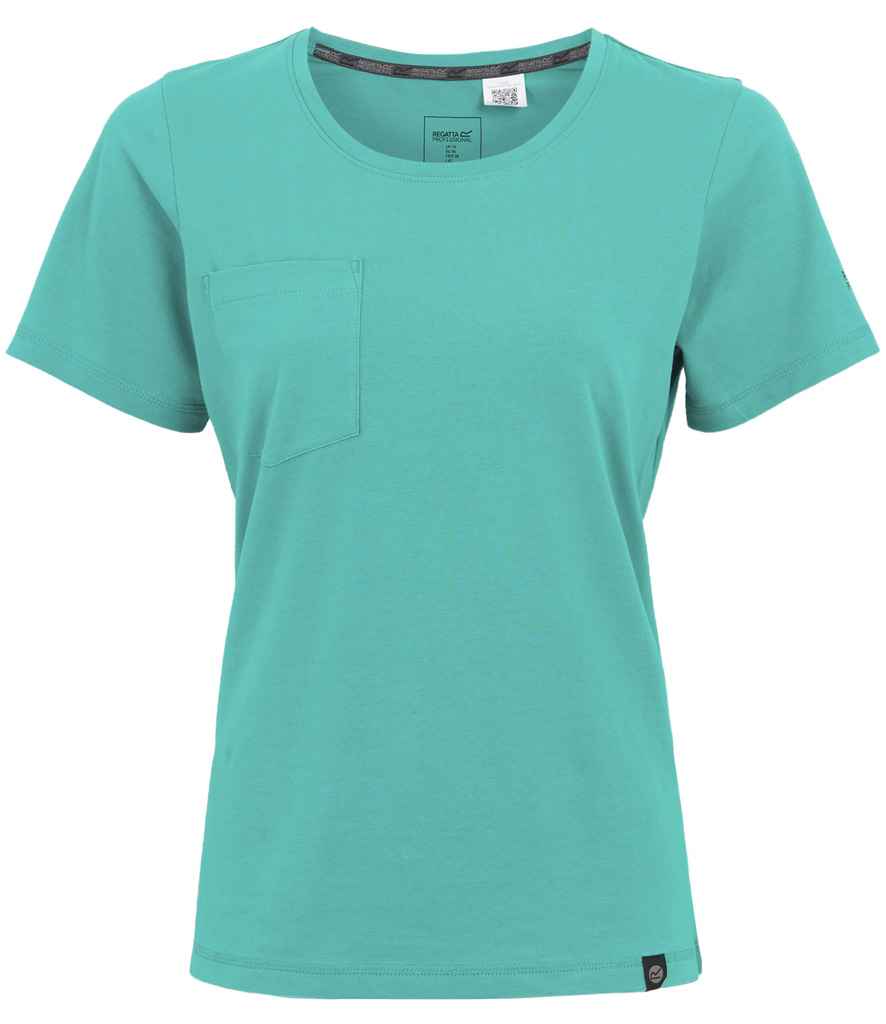 Regatta Ladies Ada Cotton Stretch T-Shirt - FRONT