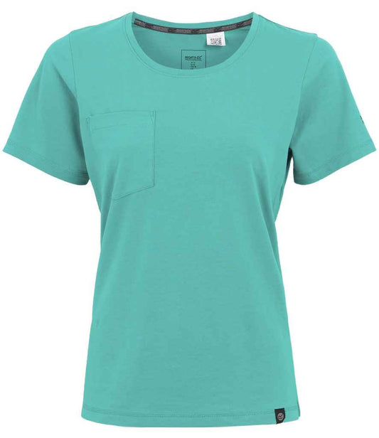 Regatta Ladies Ada Cotton Stretch T-Shirt - FRONT
