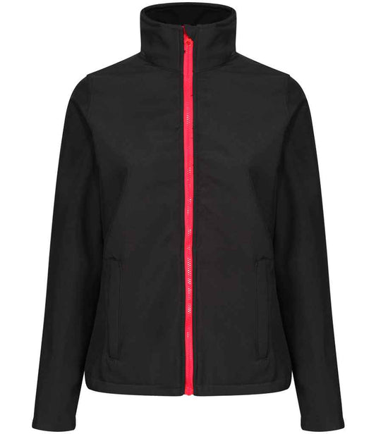 Regatta Ladies Ablaze Printable Soft Shell Jacket - FRONT