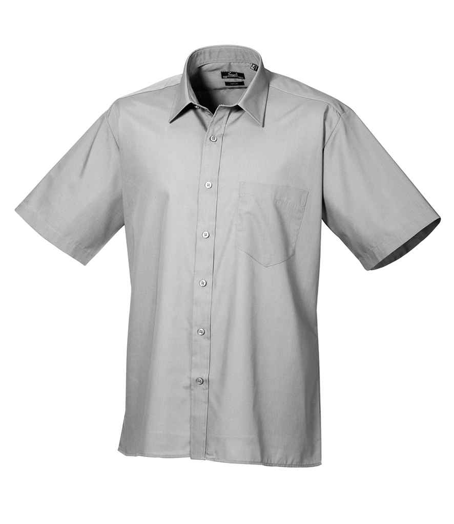Premier Short Sleeve Poplin Shirt - FRONT