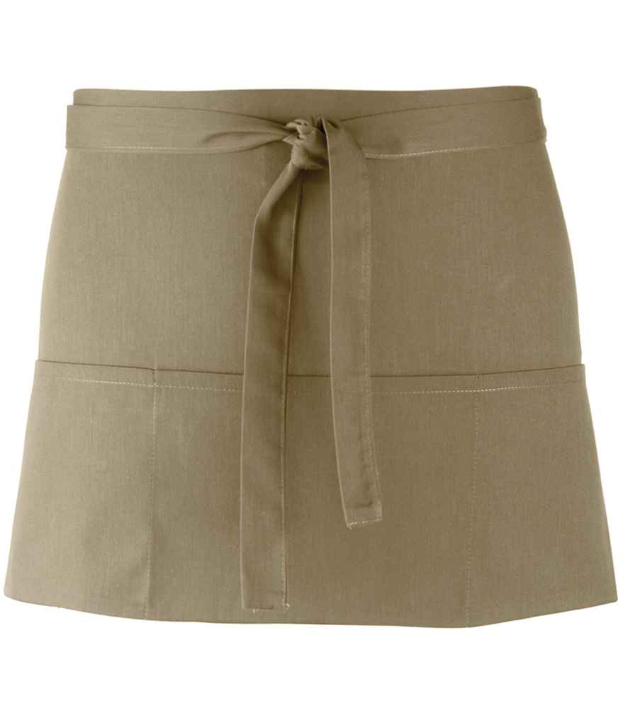 Premier 'Colours' 3 Pocket Apron - FRONT
