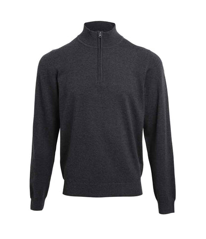 Premier Zip Neck Sweater - FRONT