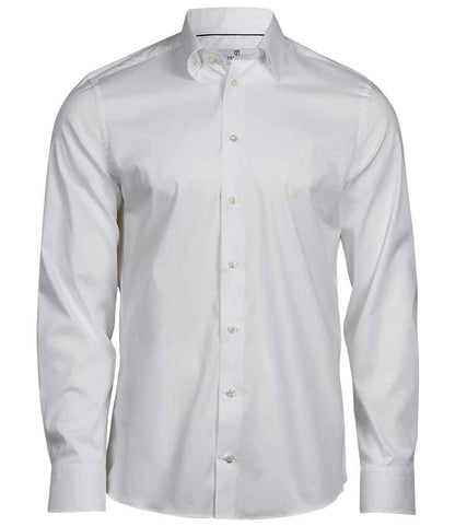 Tee Jays Luxury Stretch Long Sleeve Shirt - FRONT
