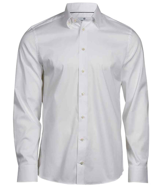 Tee Jays Luxury Stretch Long Sleeve Shirt - FRONT