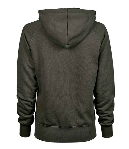 Tee Jays Ladies Fashion Zip Hooded Sweatshirt - BACK