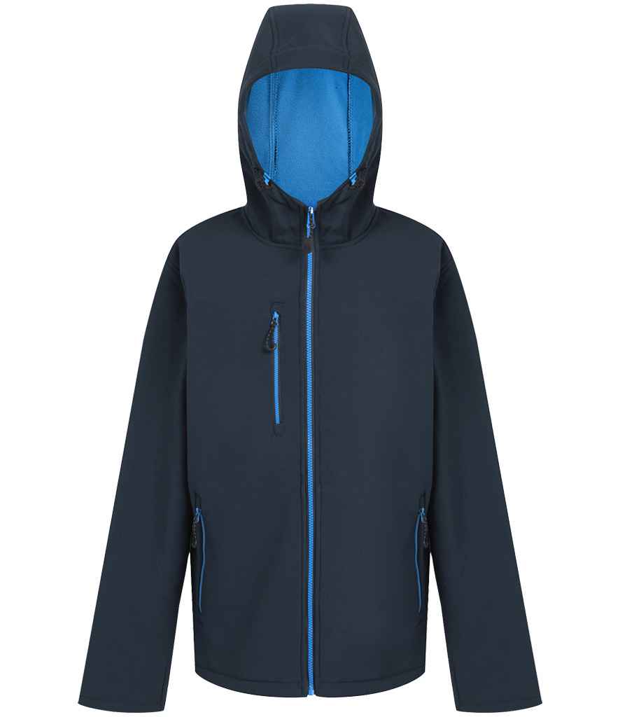 Regatta Navigate Two Layer Hooded Soft Shell Jacket - FRONT
