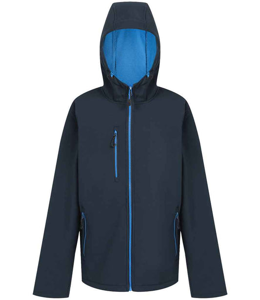 Regatta Navigate Two Layer Hooded Soft Shell Jacket - FRONT