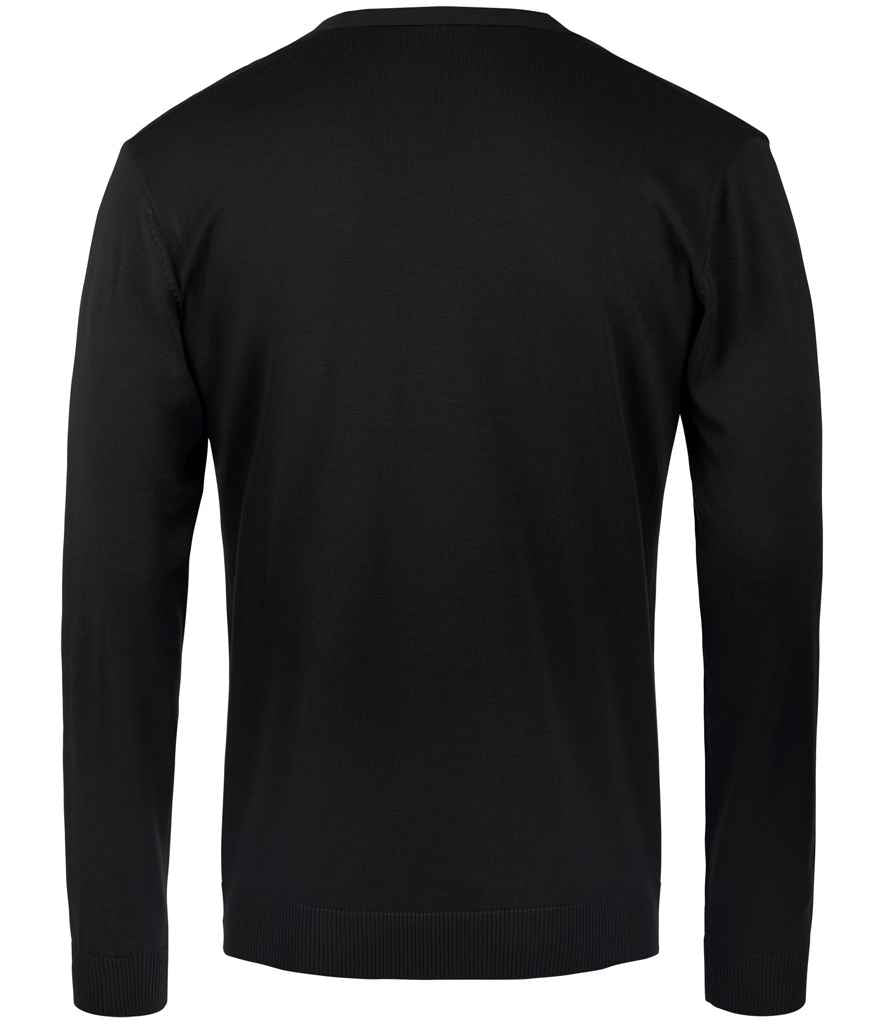 SOL'S SOL'S Golden Cotton Acrylic V Neck Cardigan - Black (90011)