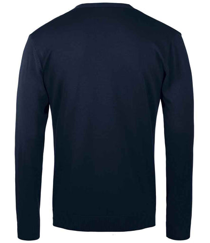 SOL'S SOL'S Golden Cotton Acrylic V Neck Cardigan - Navy (90011)