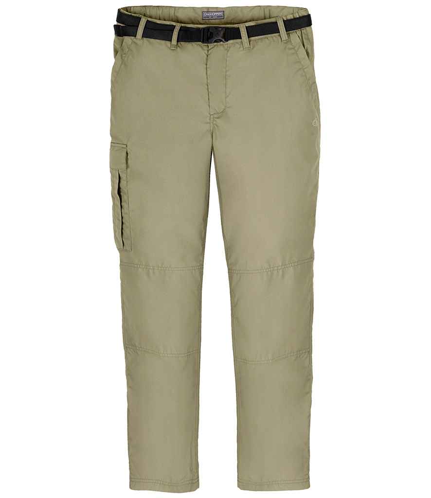Craghoppers Expert Kiwi Tailored Trousers - Pebble (CR231) - front