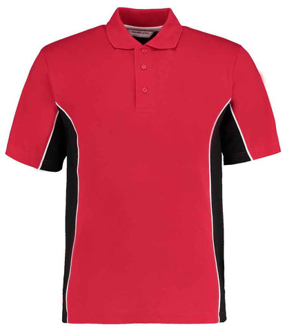 Kustom Kit Track Poly/Cotton Piqué Polo Shirt - FRONT
