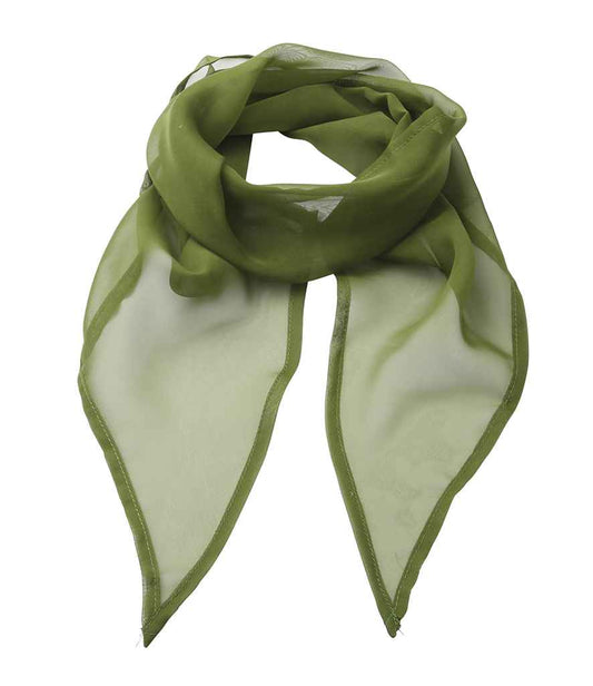 Premier 'Colours' Chiffon Scarf - FRONT