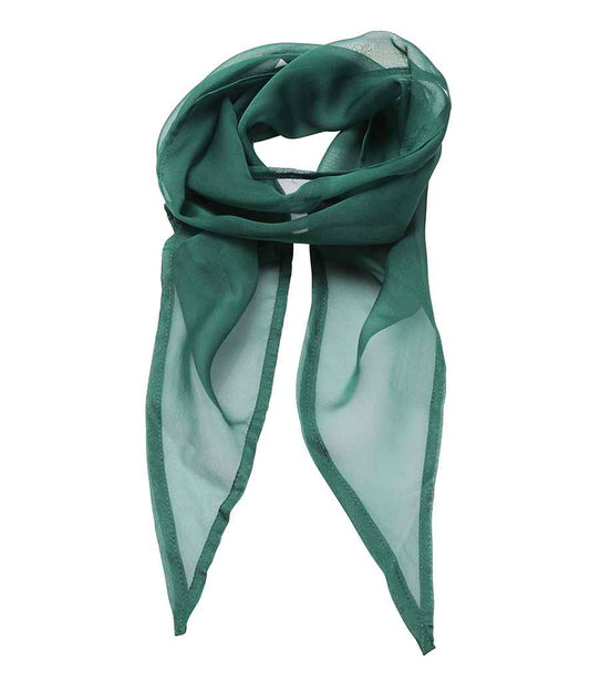 Premier 'Colours' Chiffon Scarf - FRONT
