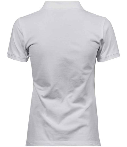 Tee Jays Ladies Heavy Cotton Piqué Polo Shirt - BACK
