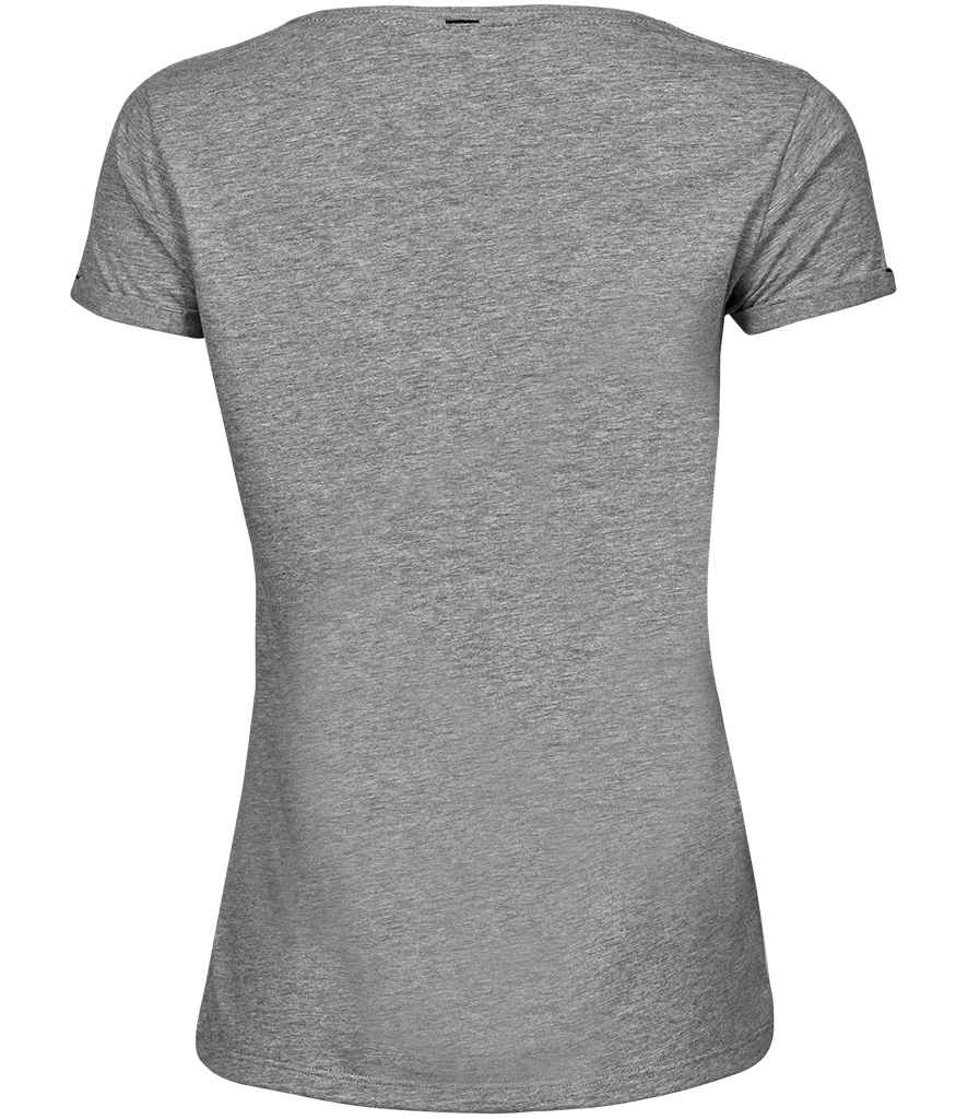 Tee Jays Ladies Roll-Up T-Shirt - BACK