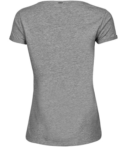 Tee Jays Ladies Roll-Up T-Shirt - BACK