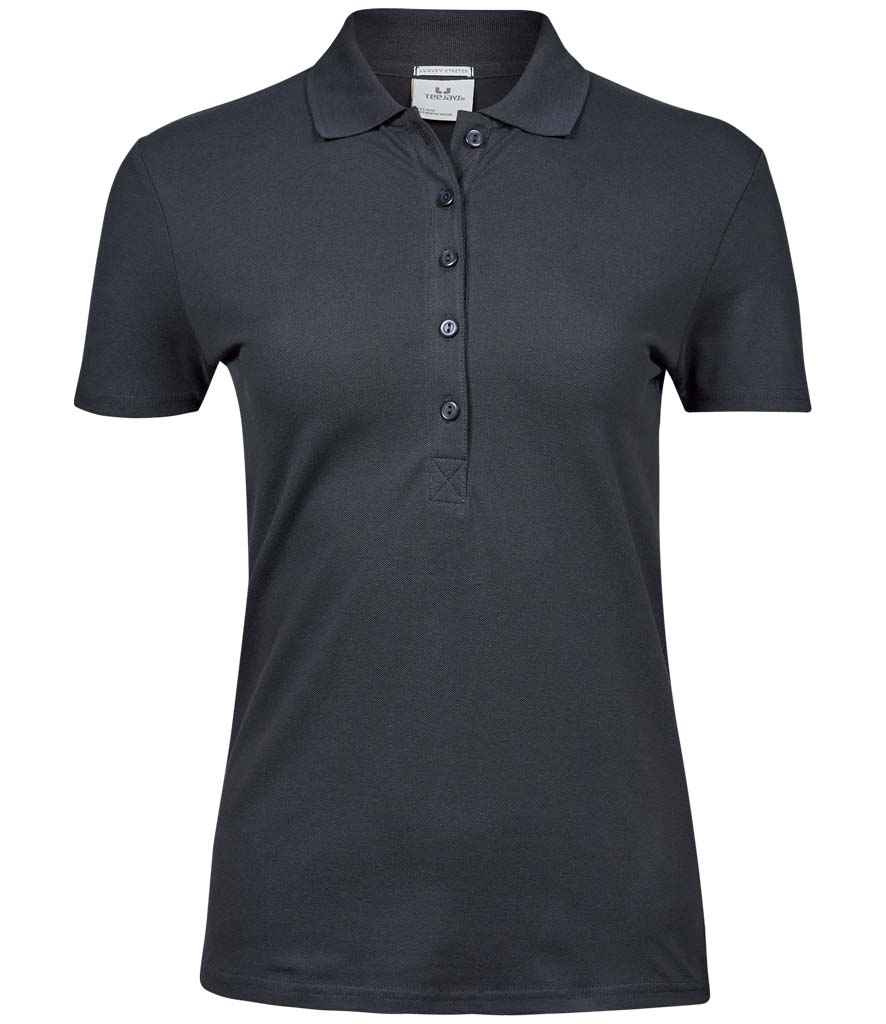 Tee Jays Ladies Luxury Stretch Polo Shirt - FRONT