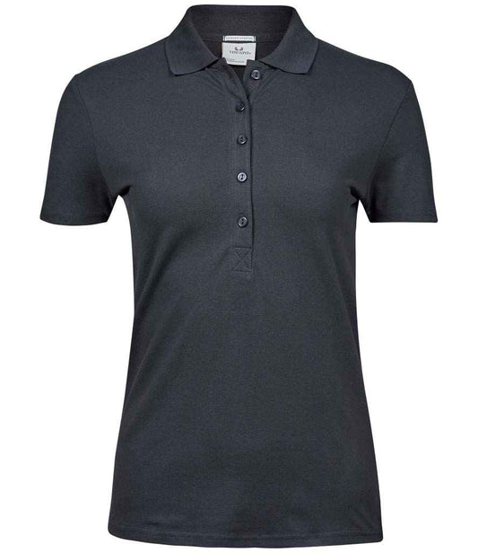 Tee Jays Ladies Luxury Stretch Polo Shirt - FRONT