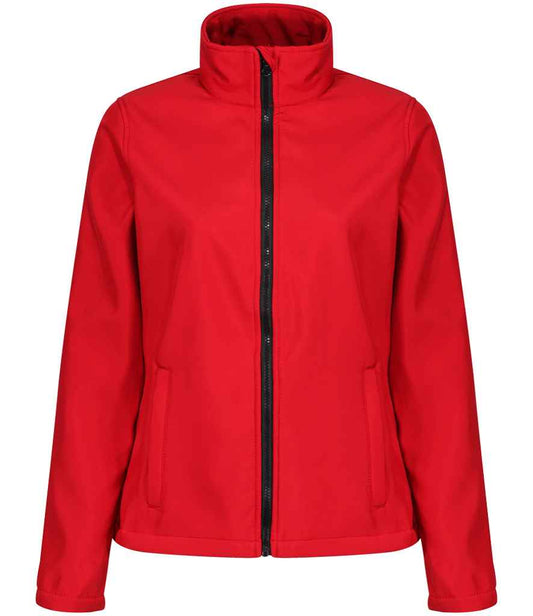 Regatta Ladies Ablaze Printable Soft Shell Jacket - FRONT