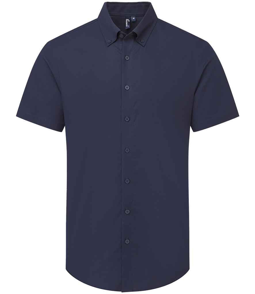 Premier Supreme Short Sleeve Oxford Shirt - FRONT