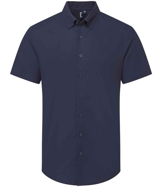 Premier Supreme Short Sleeve Oxford Shirt - FRONT