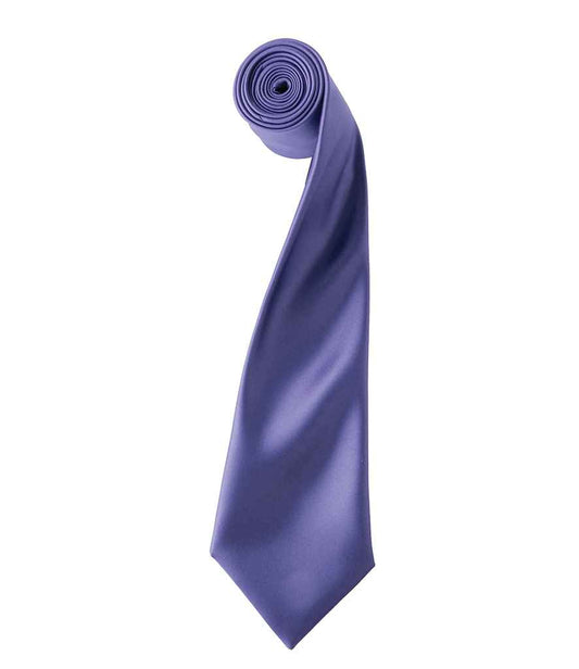 Premier 'Colours' Satin Tie - FRONT
