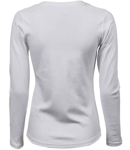 Tee Jays Ladies Long Sleeve Interlock T-Shirt - BACK