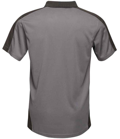 Regatta Contrast Quick Wicking Piqué Polo Shirt - BACK