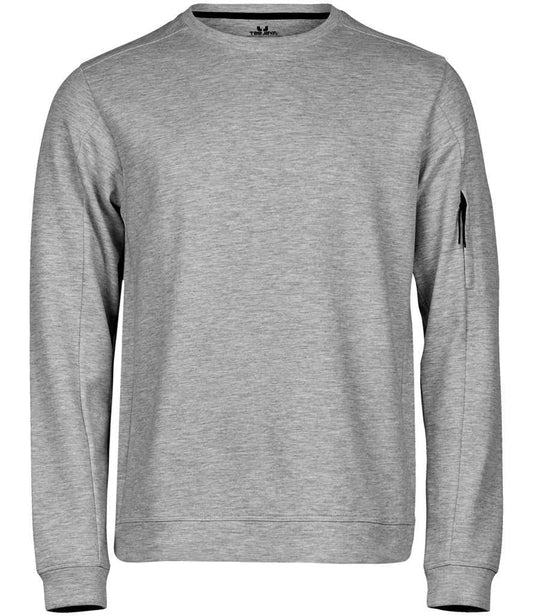 Tee Jays Athletic Crew Neck Sweatshirt - FRONT