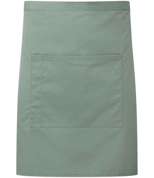 Premier 'Colours' Mid Length Apron with Pocket - FRONT