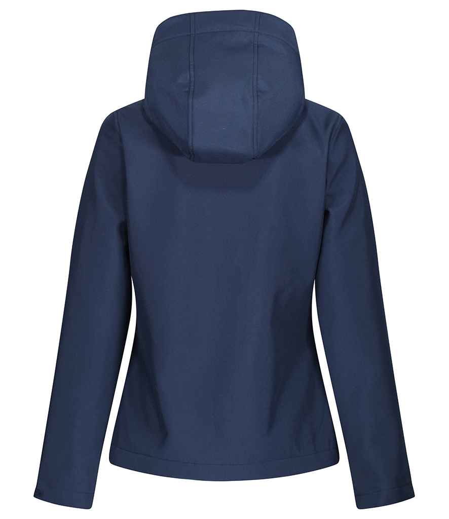 Regatta Ladies Venturer Three Layer Hooded Soft Shell Jacket - BACK