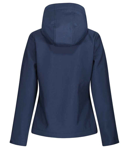 Regatta Ladies Venturer Three Layer Hooded Soft Shell Jacket - BACK