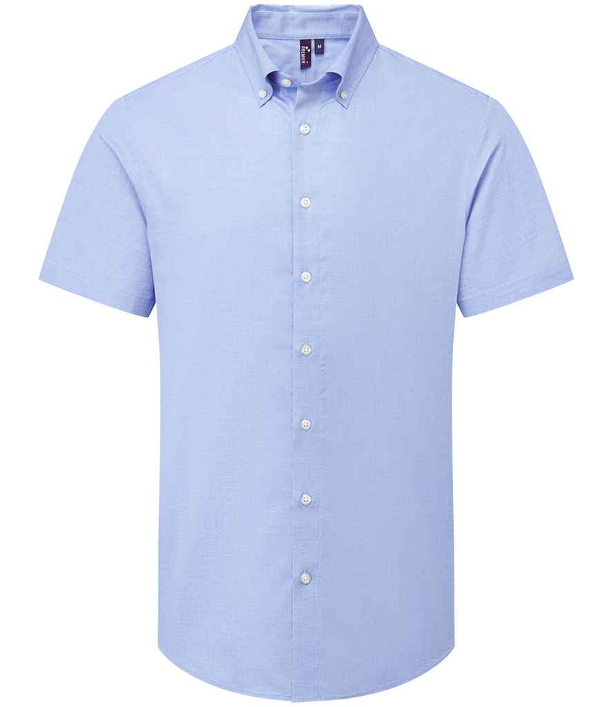 Premier Supreme Short Sleeve Oxford Shirt - FRONT