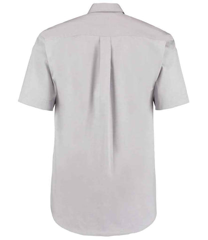 Kustom Kit Premium Short Sleeve Classic Fit Oxford Shirt - BACK