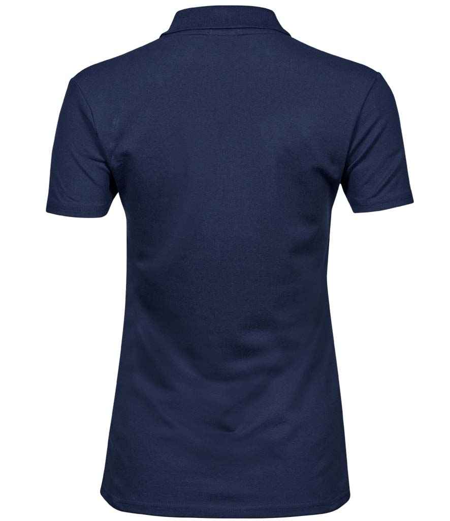 Tee Jays Ladies Luxury Stretch Polo Shirt - BACK