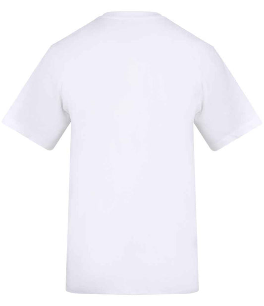 AWDis Unisex 180 T-Shirt - Arctic White (AT002) - back